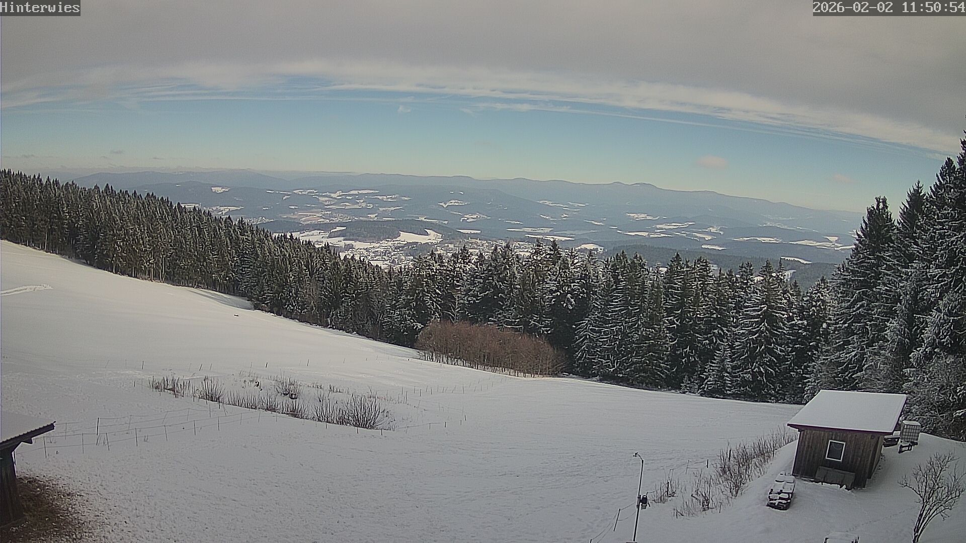 Archiv Foto Webcam Wetterstation Sankt Englmar-Hinterwies