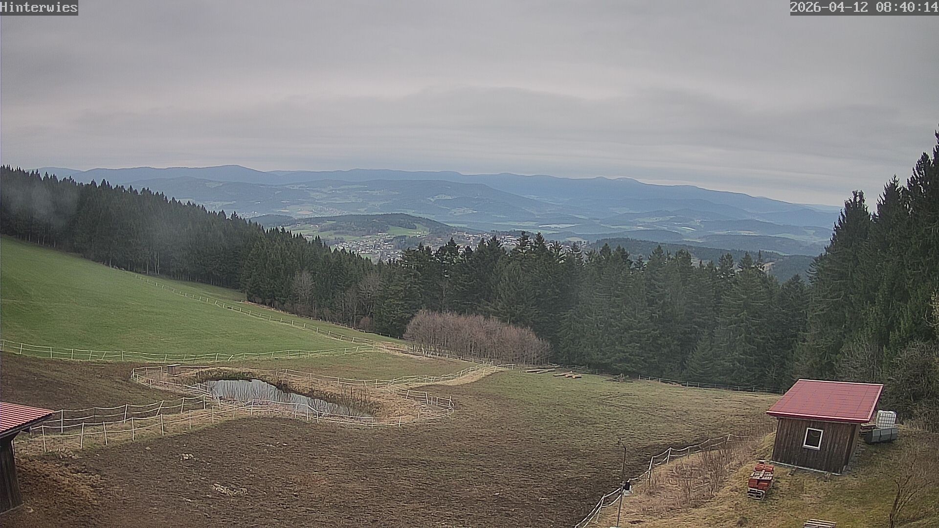 Archiv Foto Webcam Wetterstation Sankt Englmar-Hinterwies