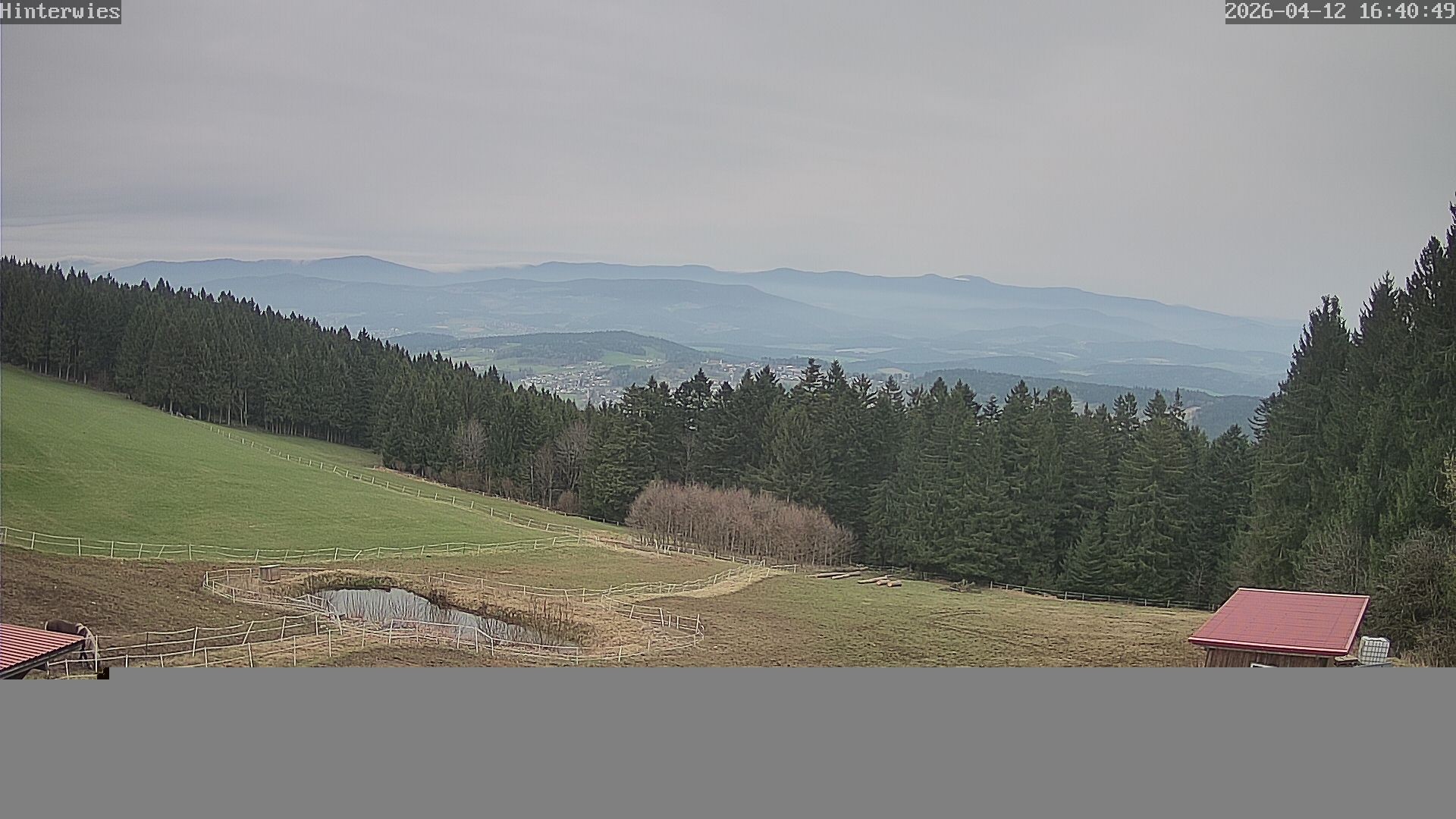 Archiv Foto Webcam Wetterstation Sankt Englmar-Hinterwies