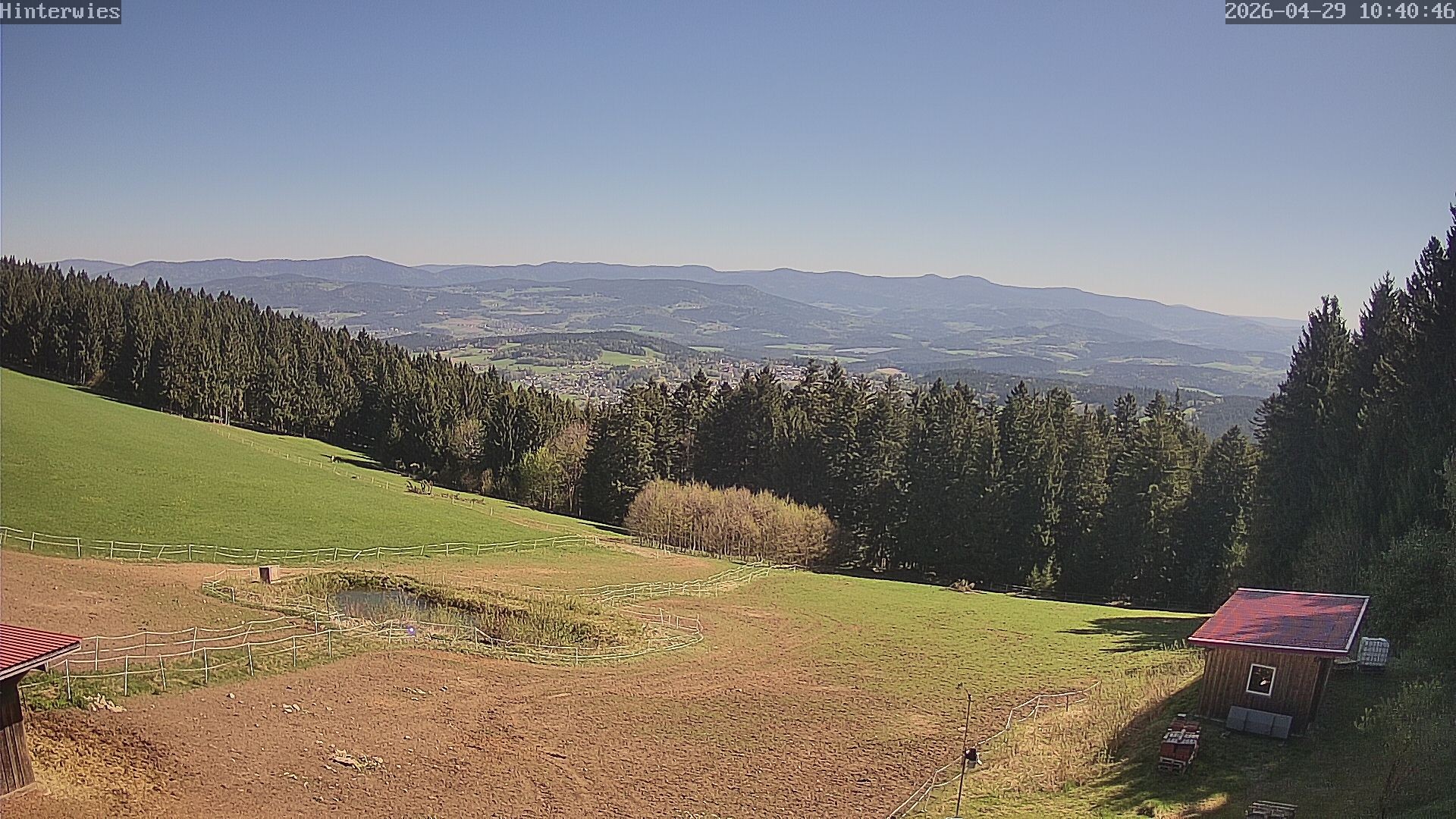 Archiv Foto Webcam Wetterstation Sankt Englmar-Hinterwies