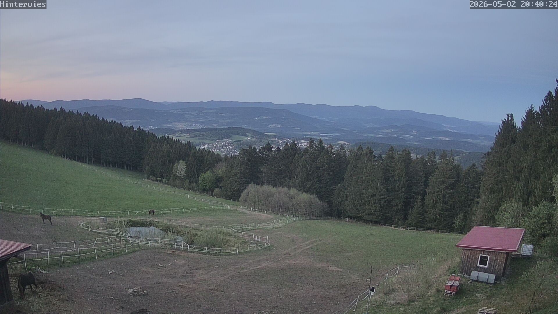 Archiv Foto Webcam Wetterstation Sankt Englmar-Hinterwies