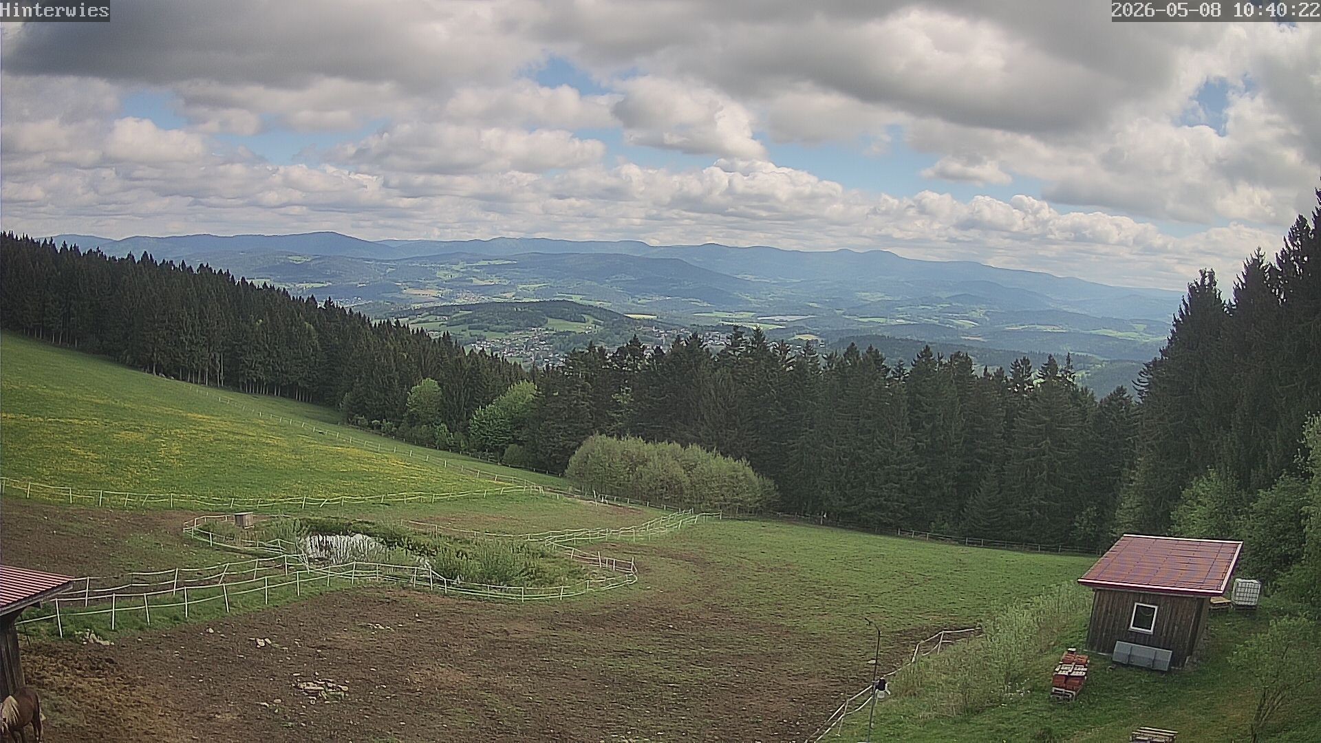 Archiv Foto Webcam Wetterstation Sankt Englmar-Hinterwies