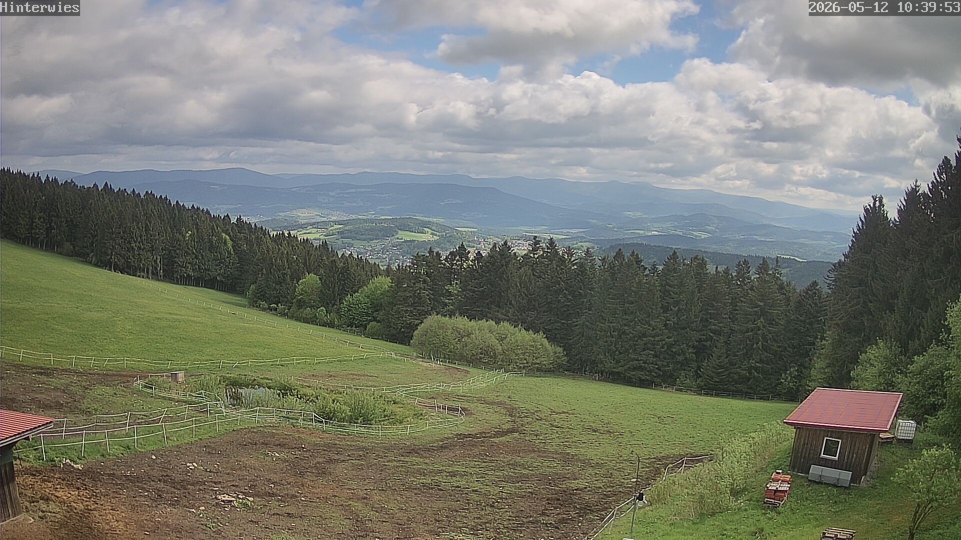 Archiv Foto Webcam Wetterstation Sankt Englmar-Hinterwies