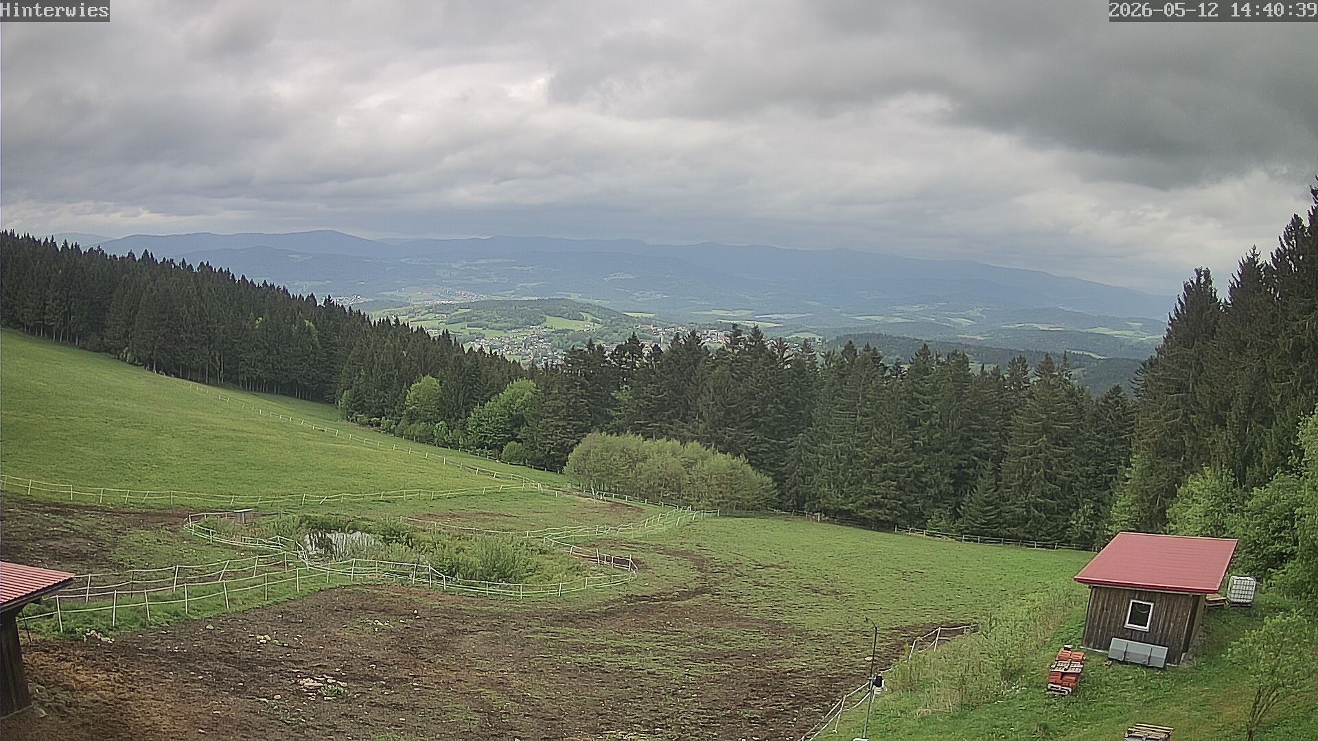 Archiv Foto Webcam Wetterstation Sankt Englmar-Hinterwies