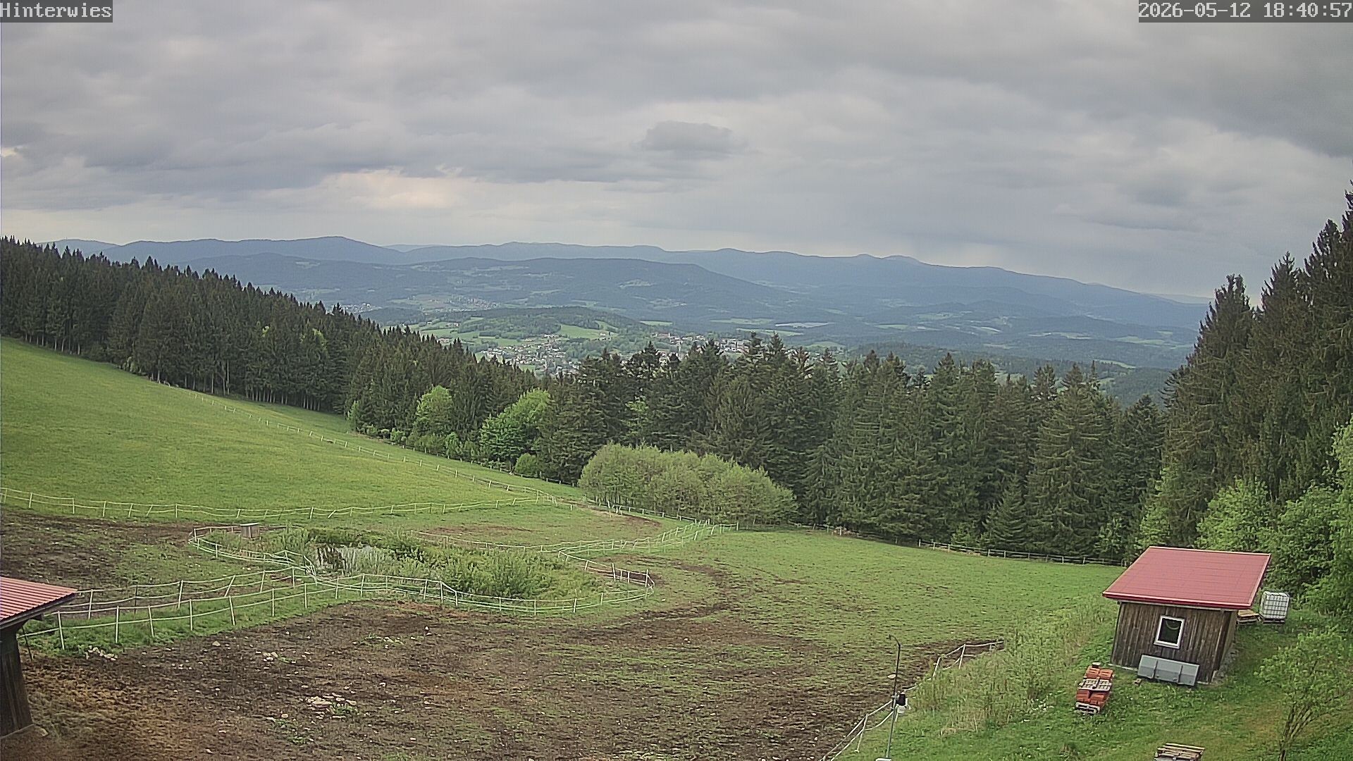 Archiv Foto Webcam Wetterstation Sankt Englmar-Hinterwies