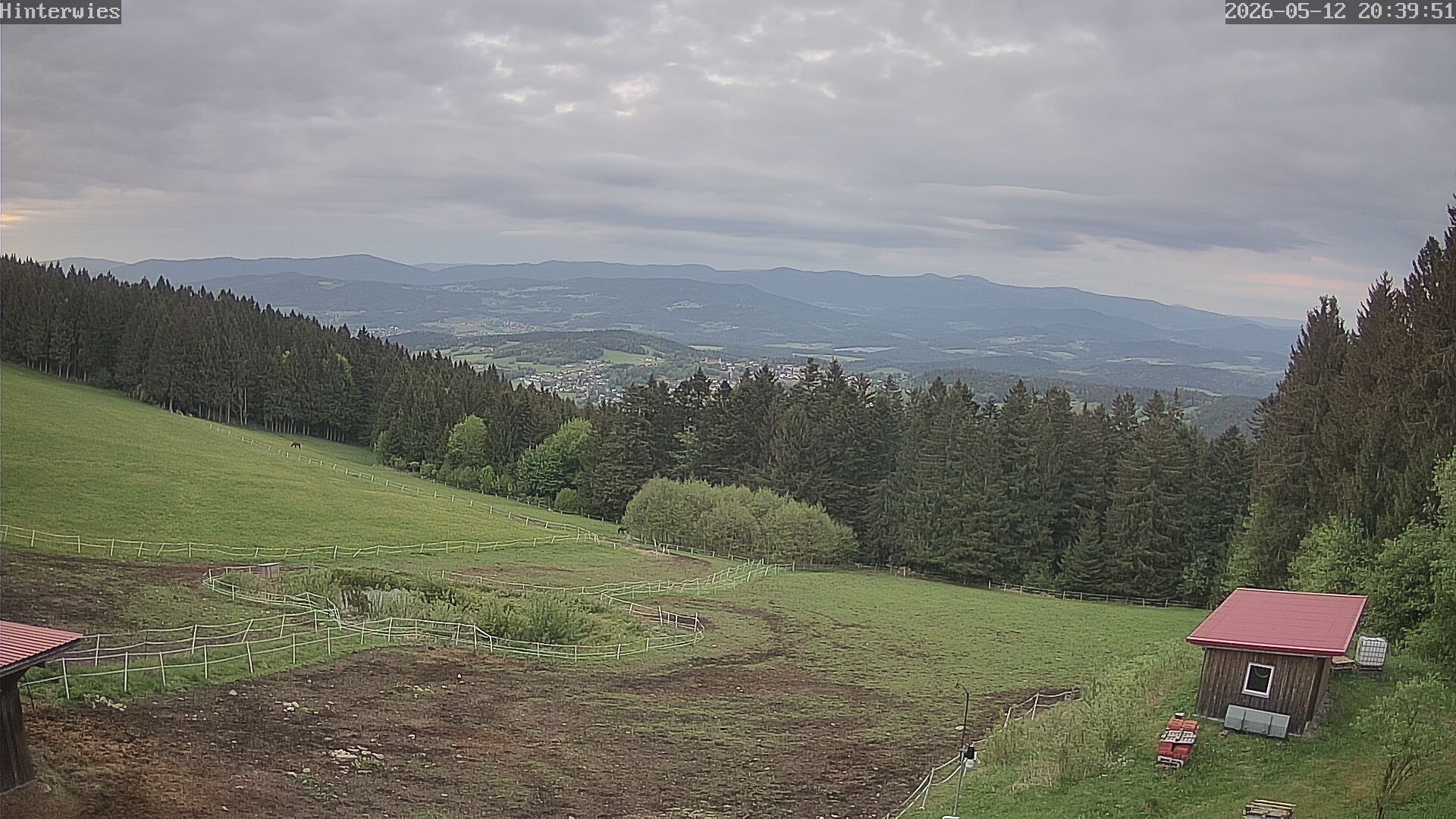 Archiv Foto Webcam Wetterstation Sankt Englmar-Hinterwies
