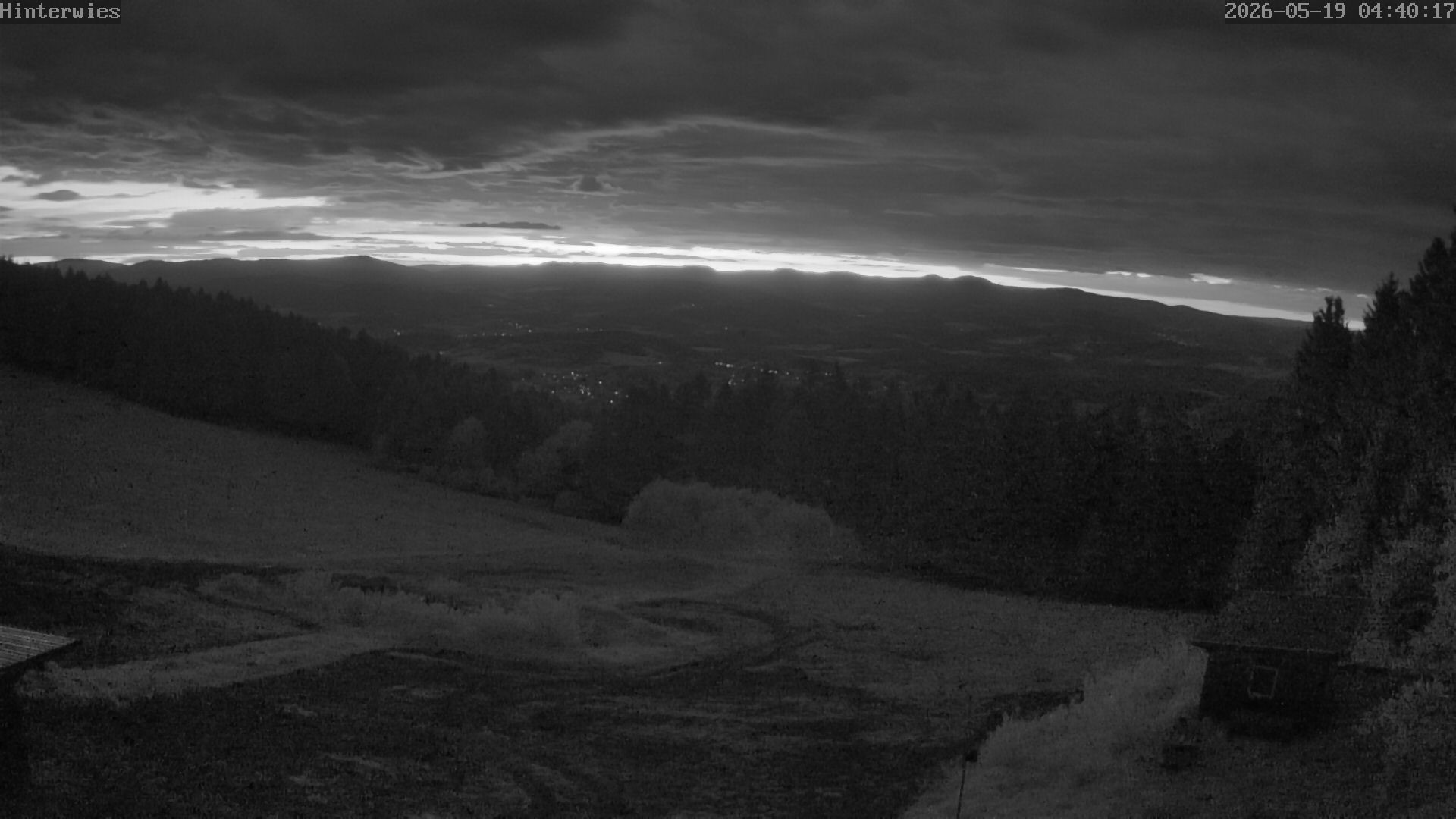 Archiv Foto Webcam Wetterstation Sankt Englmar-Hinterwies
