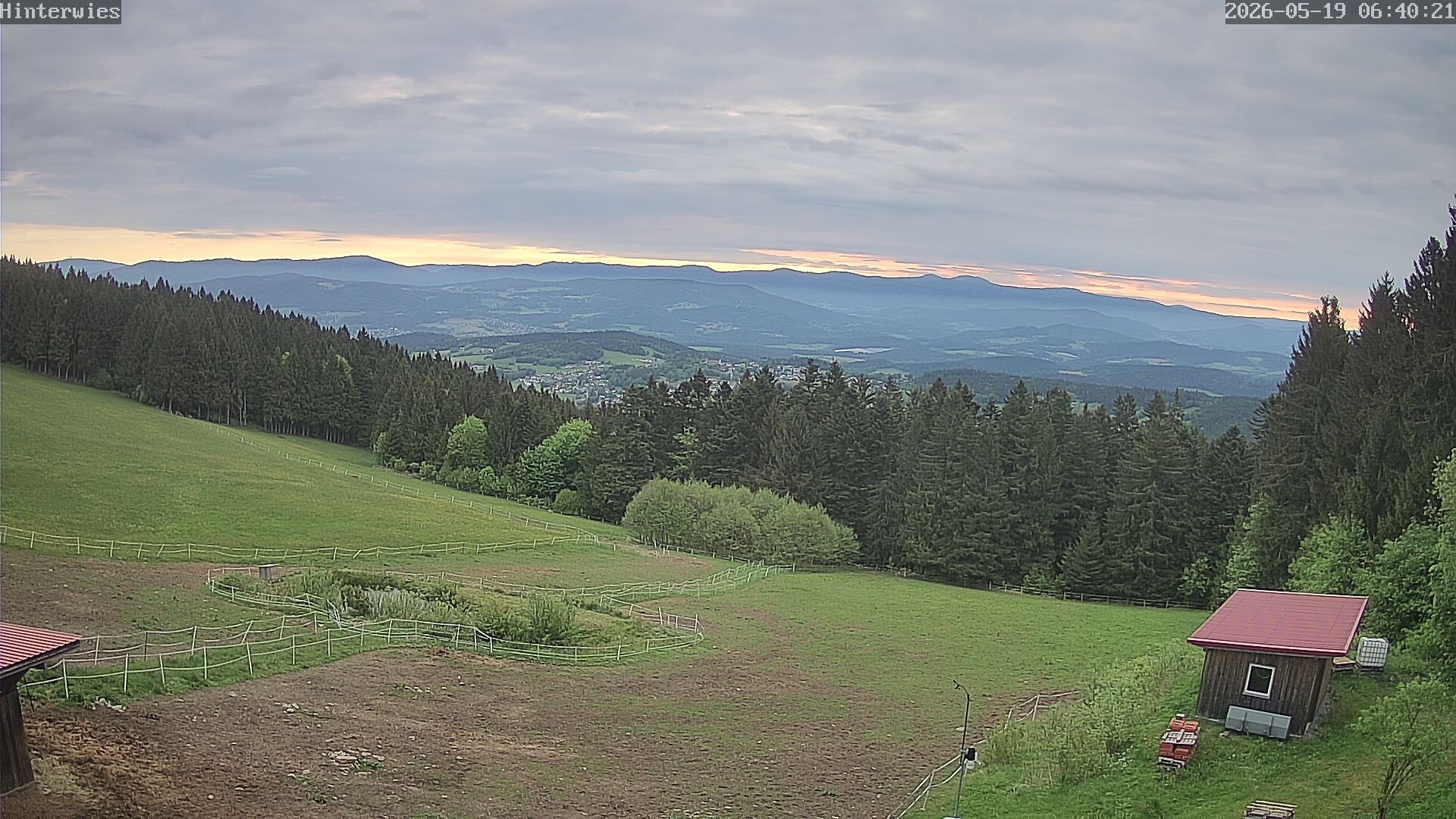 Archiv Foto Webcam Wetterstation Sankt Englmar-Hinterwies