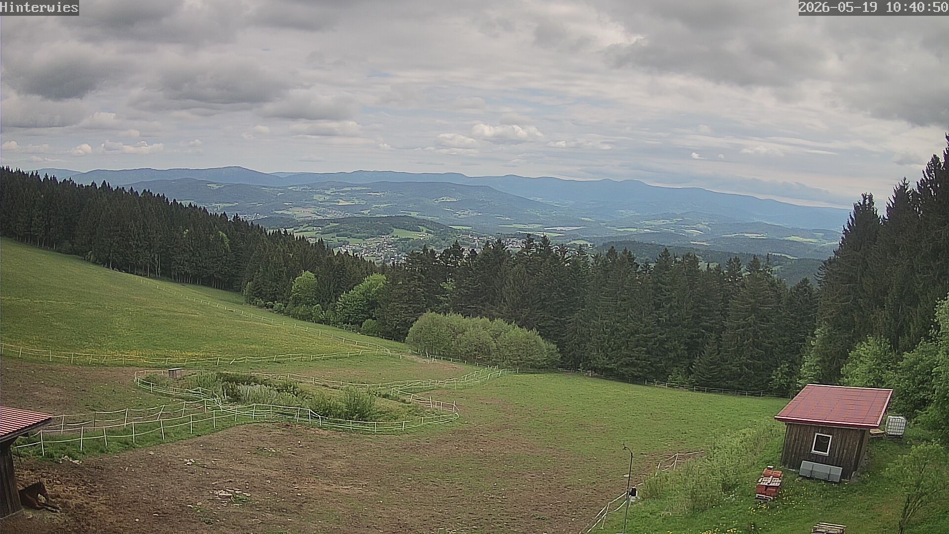 Archiv Foto Webcam Wetterstation Sankt Englmar-Hinterwies