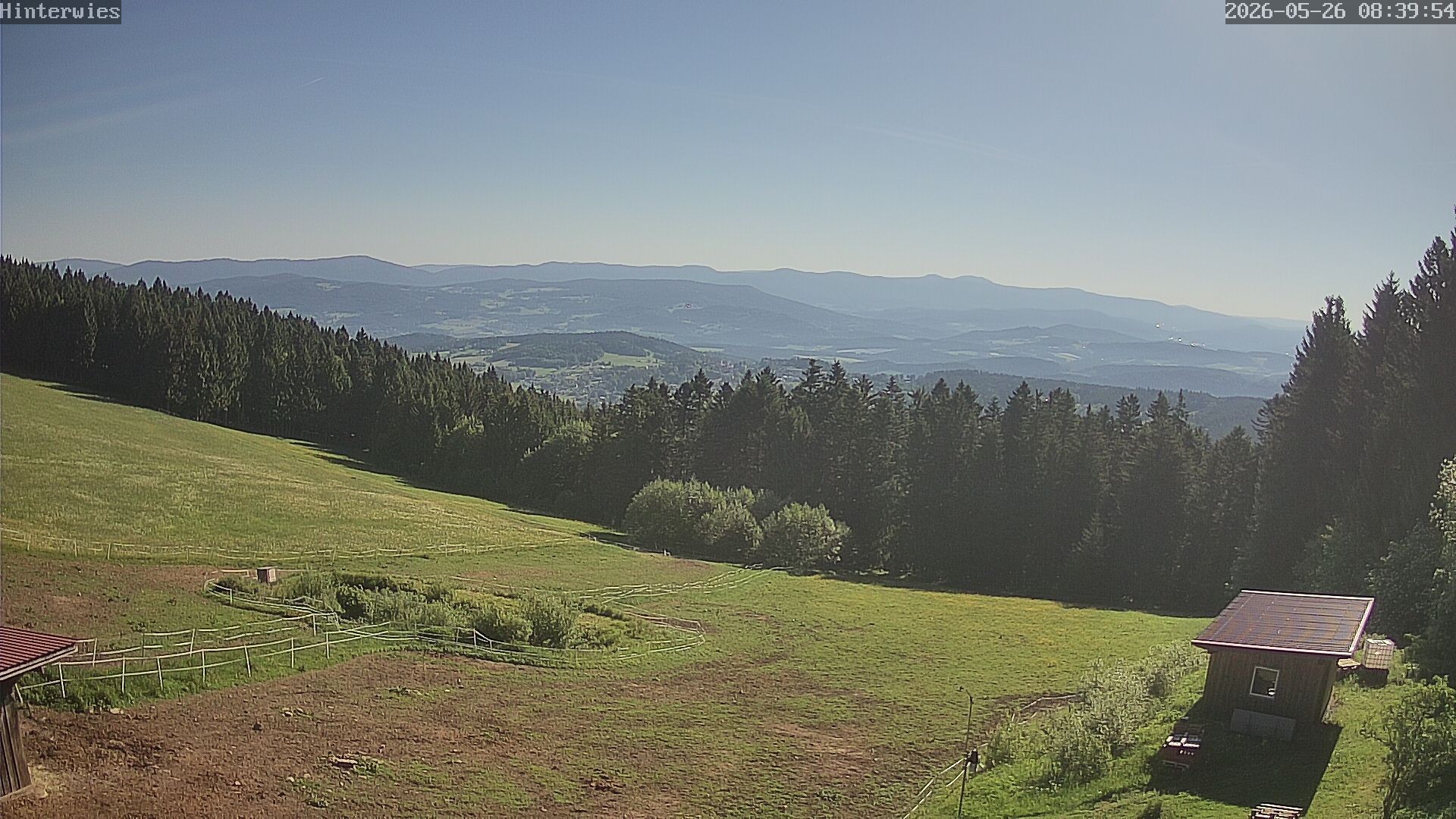 Archiv Foto Webcam Wetterstation Sankt Englmar-Hinterwies