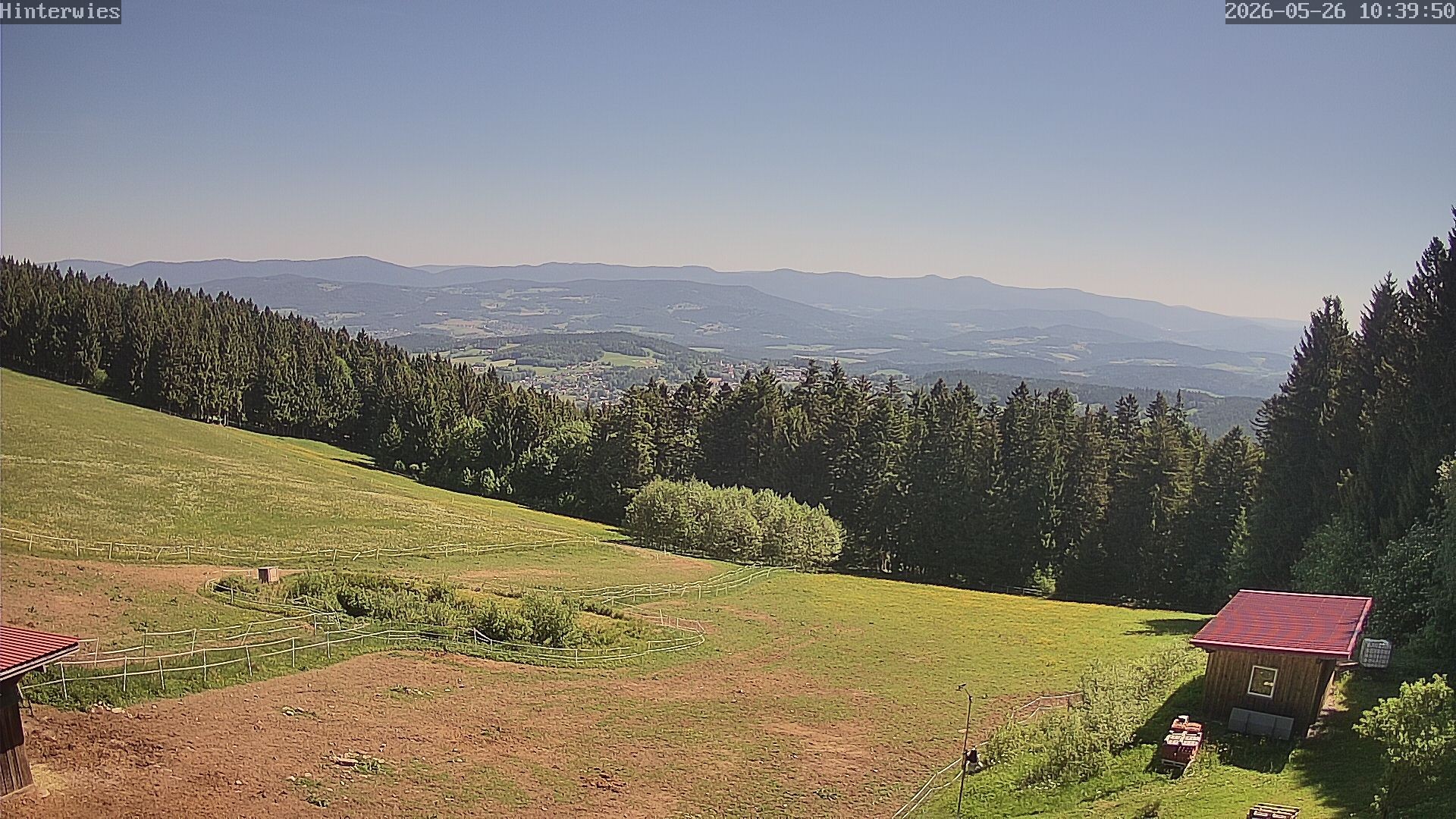 Archiv Foto Webcam Wetterstation Sankt Englmar-Hinterwies