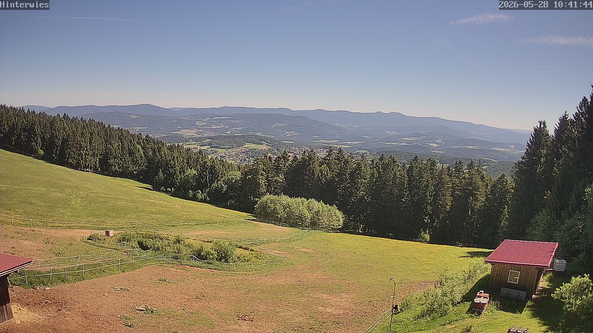 Archiv Foto Webcam Wetterstation Sankt Englmar-Hinterwies