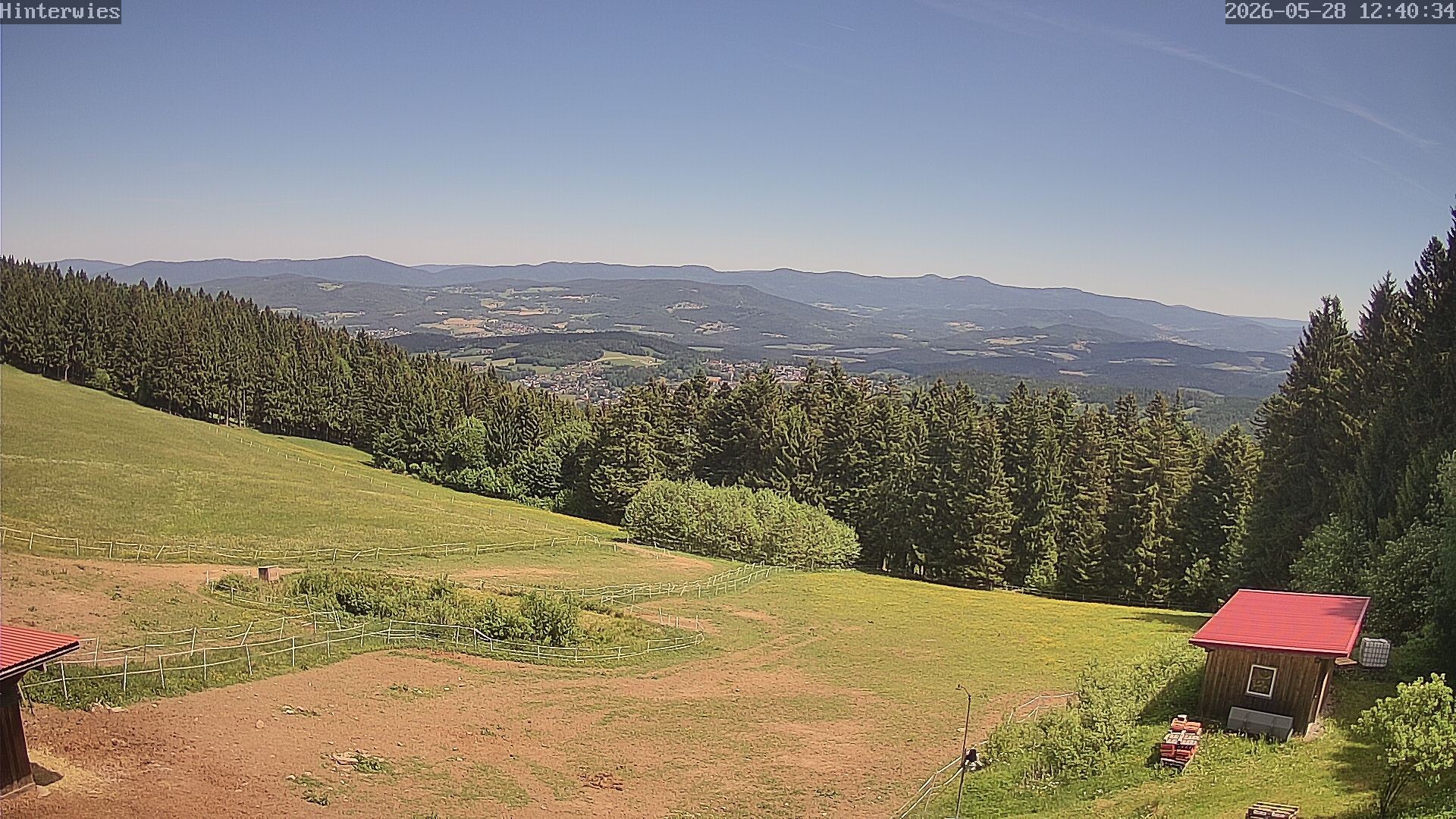 Archiv Foto Webcam Wetterstation Sankt Englmar-Hinterwies