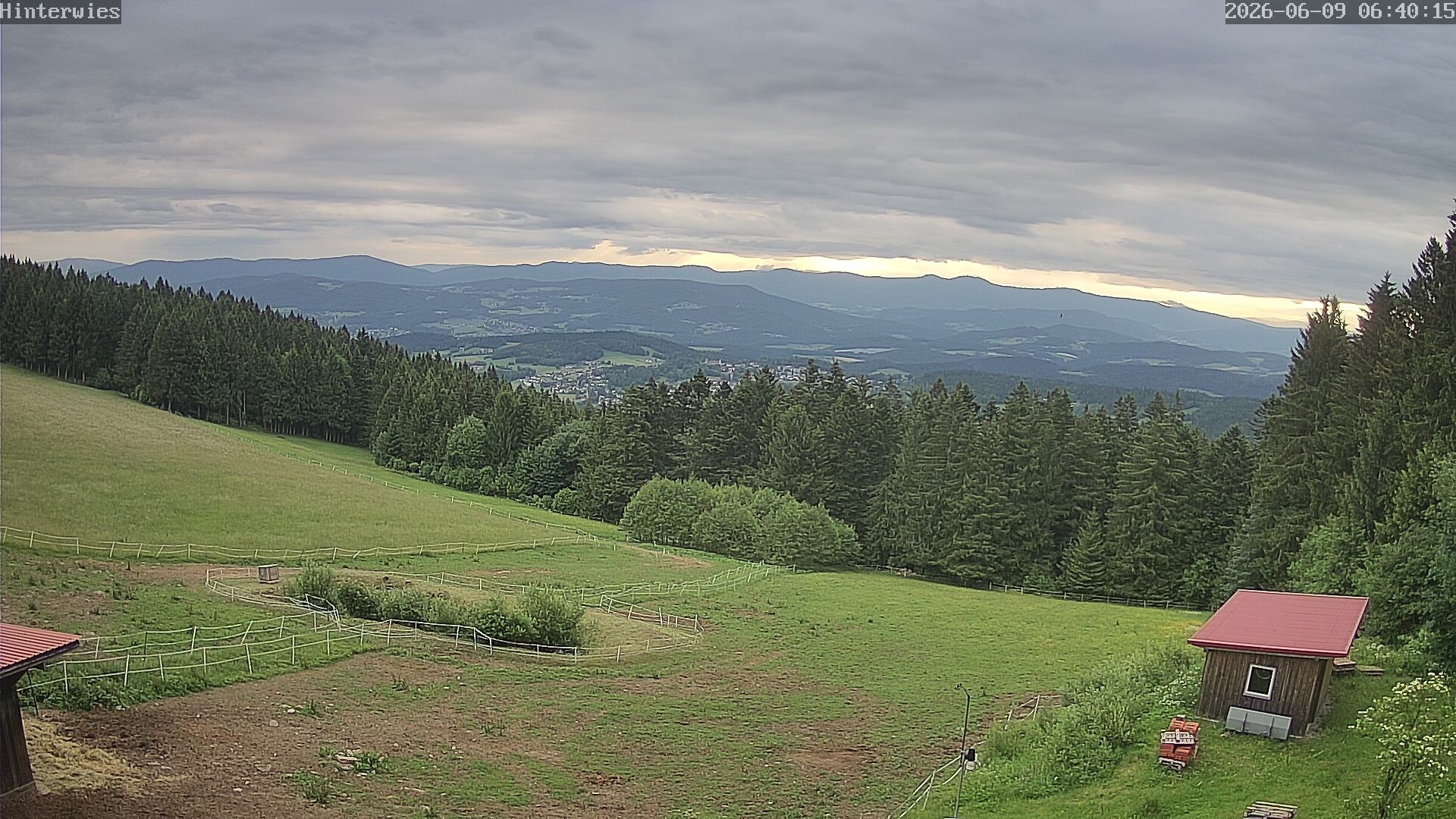 Archiv Foto Webcam Wetterstation Sankt Englmar-Hinterwies