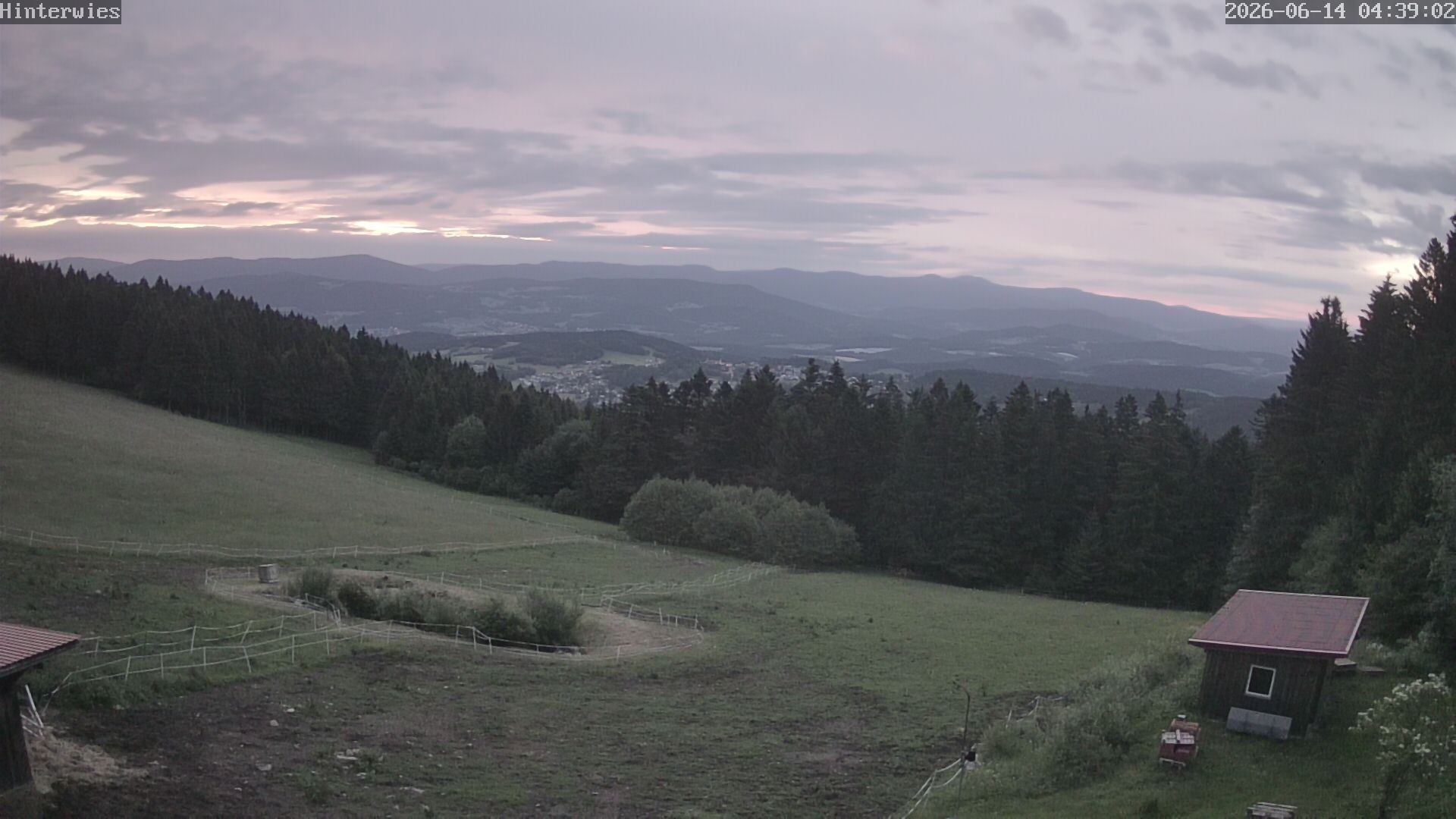 Archiv Foto Webcam Wetterstation Sankt Englmar-Hinterwies