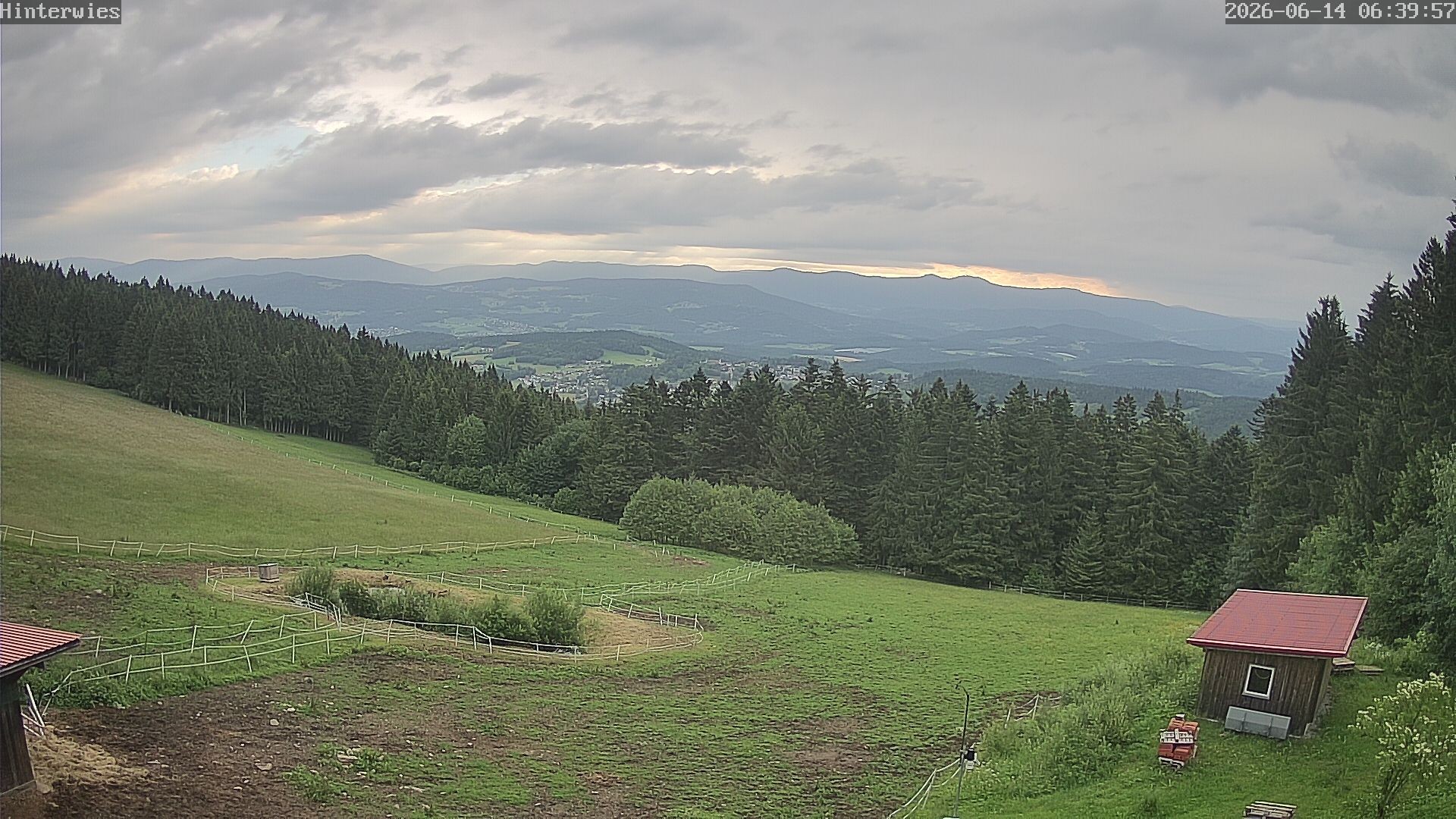 Archiv Foto Webcam Wetterstation Sankt Englmar-Hinterwies