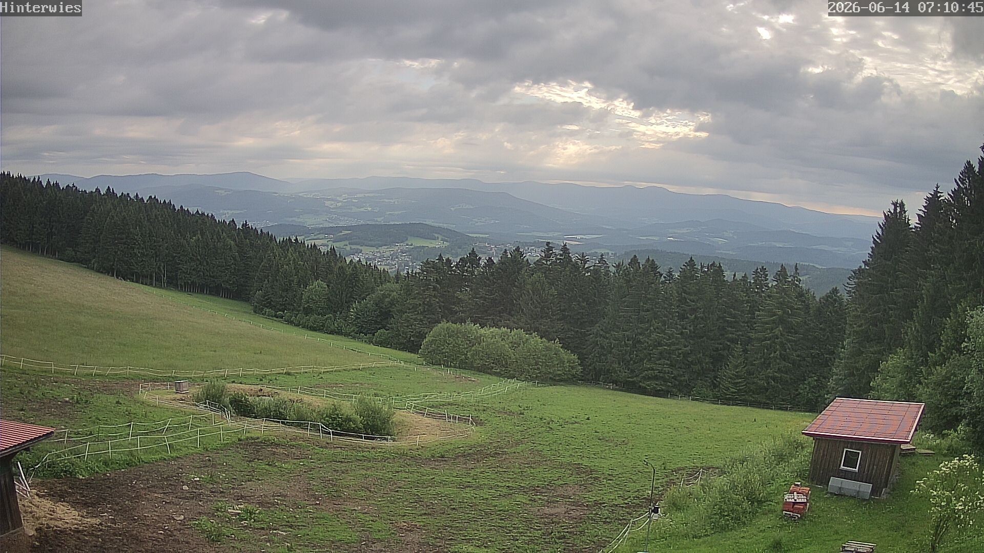 Archiv Foto Webcam Wetterstation Sankt Englmar-Hinterwies