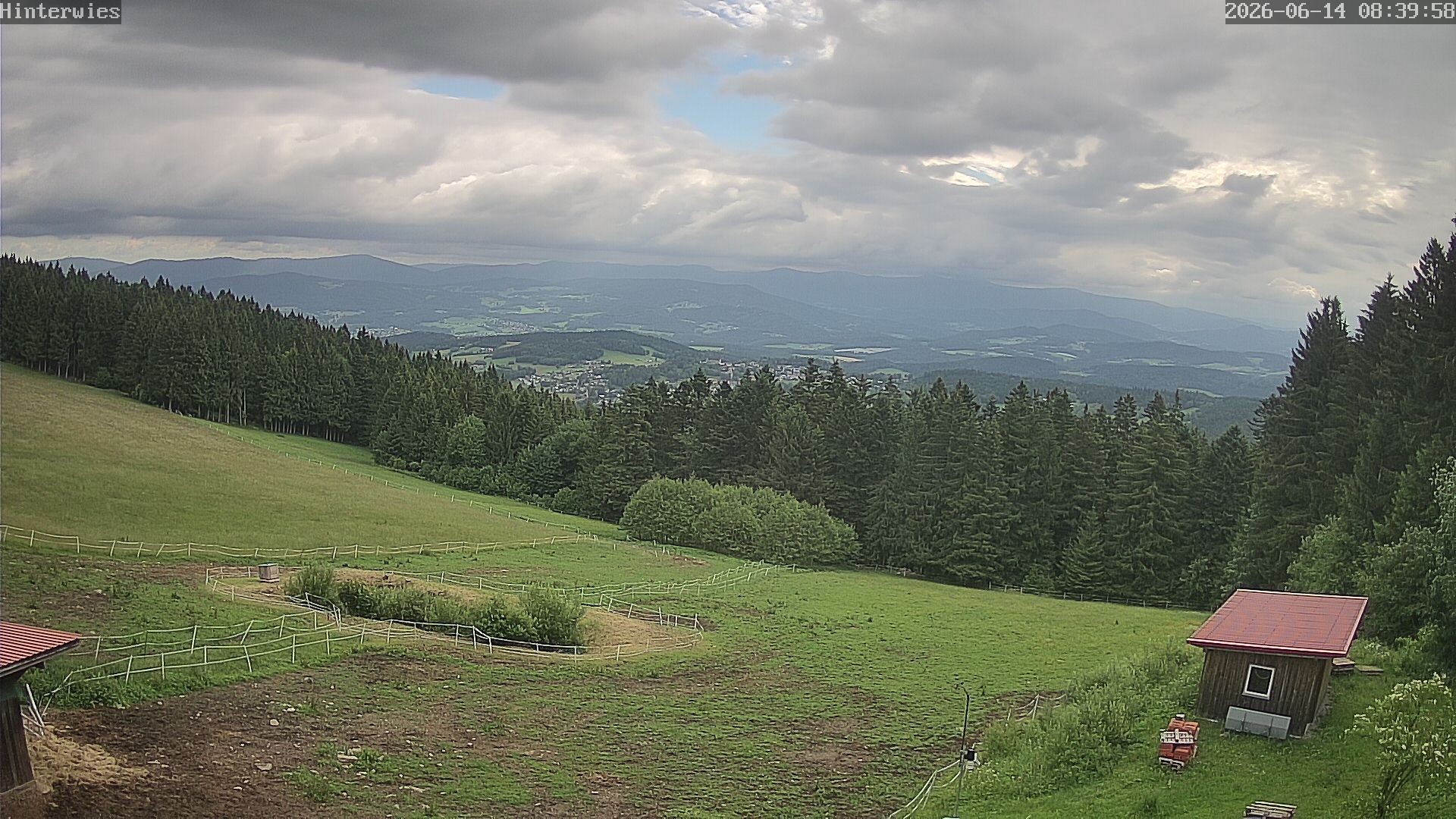 Archiv Foto Webcam Wetterstation Sankt Englmar-Hinterwies