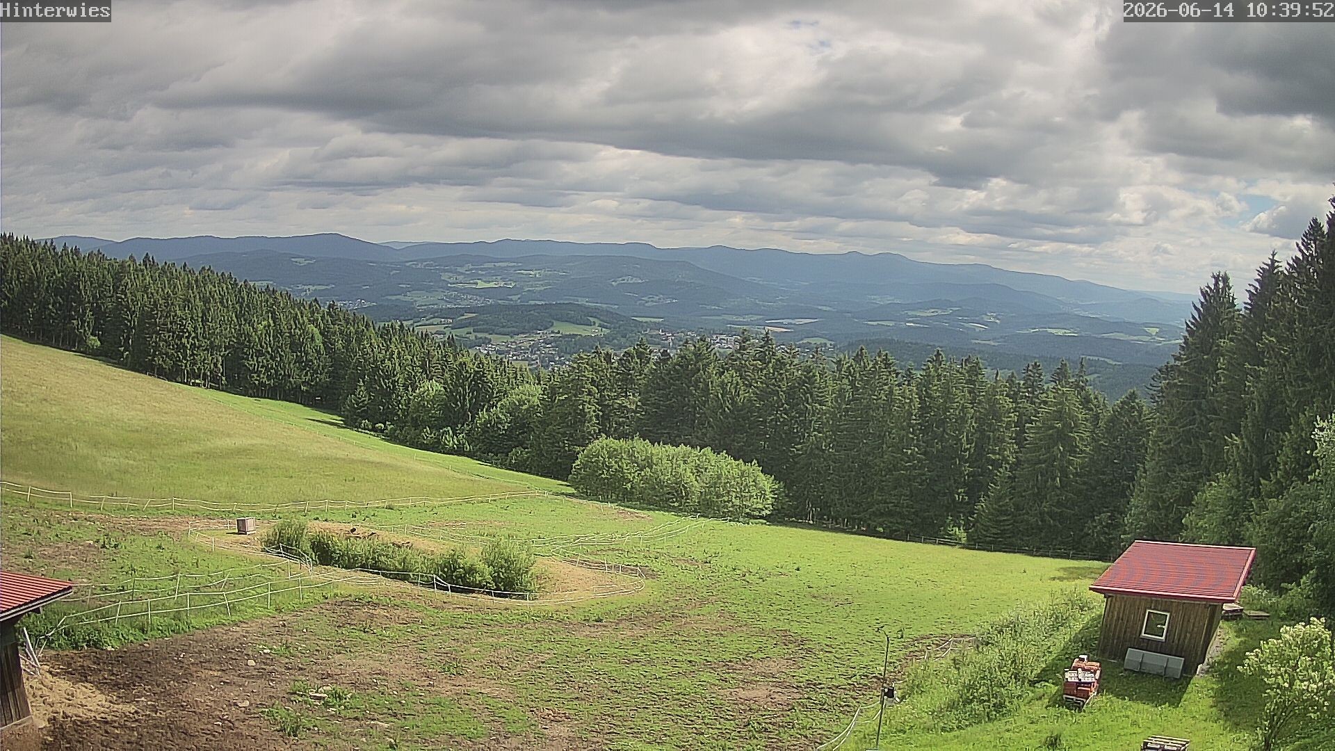 Archiv Foto Webcam Wetterstation Sankt Englmar-Hinterwies
