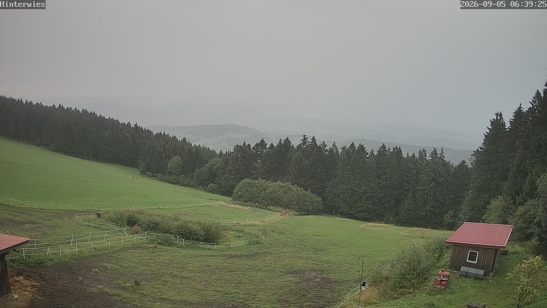 Archiv Foto Webcam Wetterstation Sankt Englmar-Hinterwies