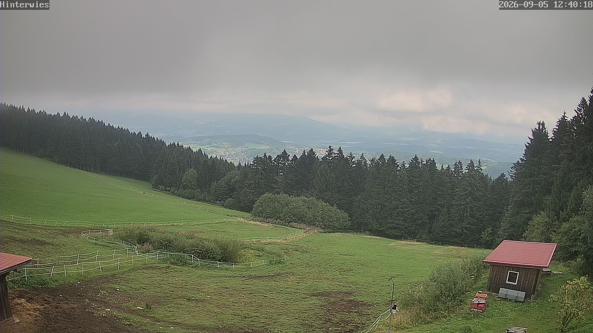 Archiv Foto Webcam Wetterstation Sankt Englmar-Hinterwies
