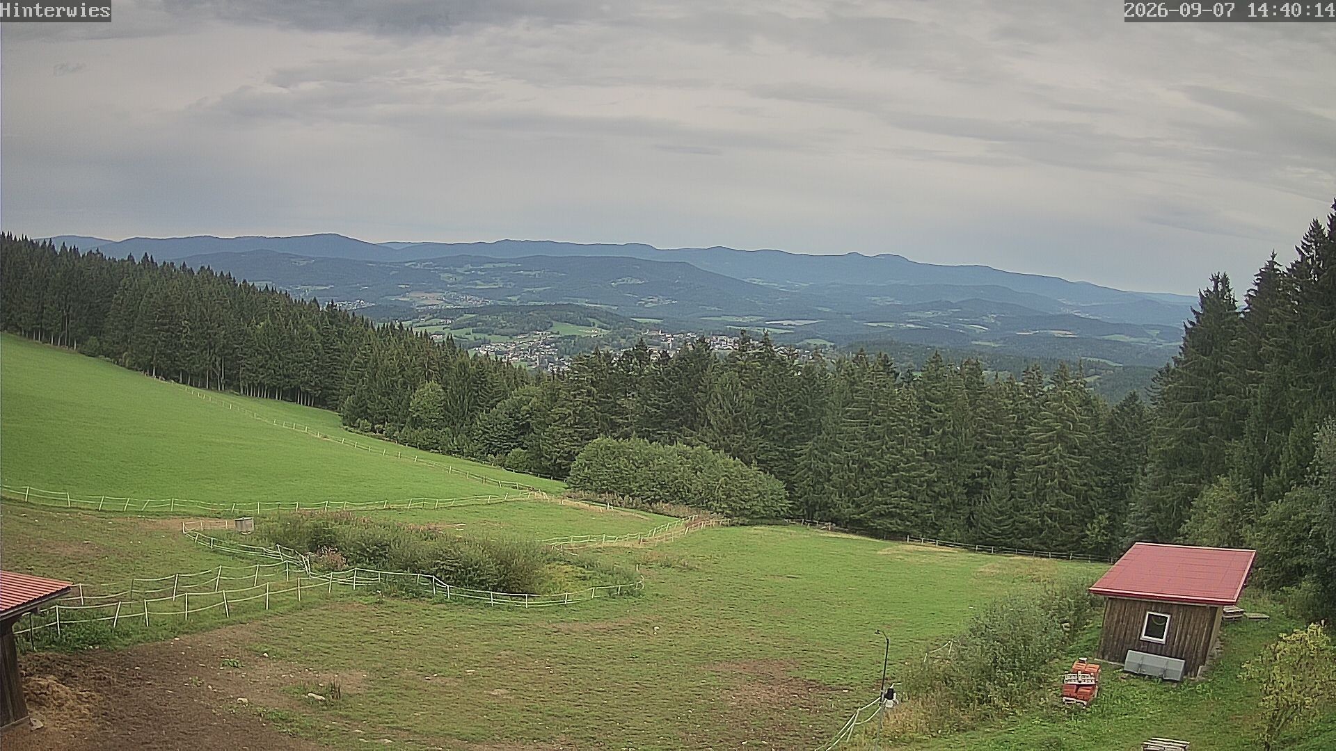 Archiv Foto Webcam Wetterstation Sankt Englmar-Hinterwies