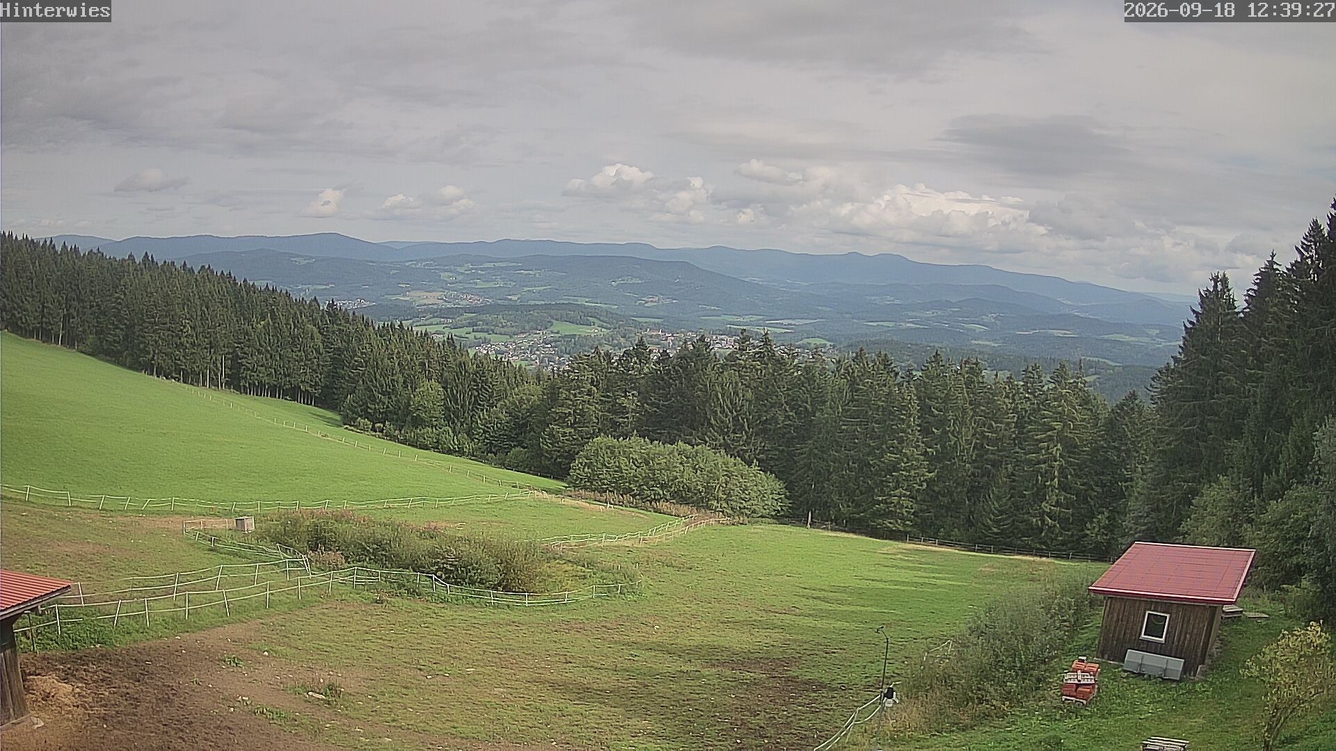Archiv Foto Webcam Wetterstation Sankt Englmar-Hinterwies
