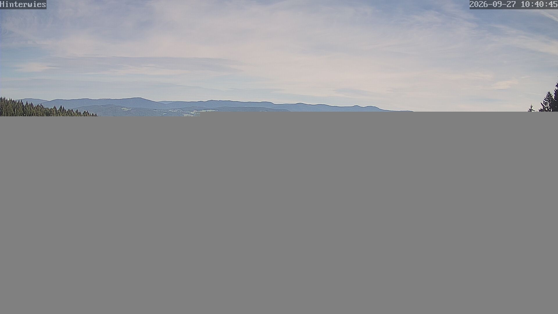 Archiv Foto Webcam Wetterstation Sankt Englmar-Hinterwies