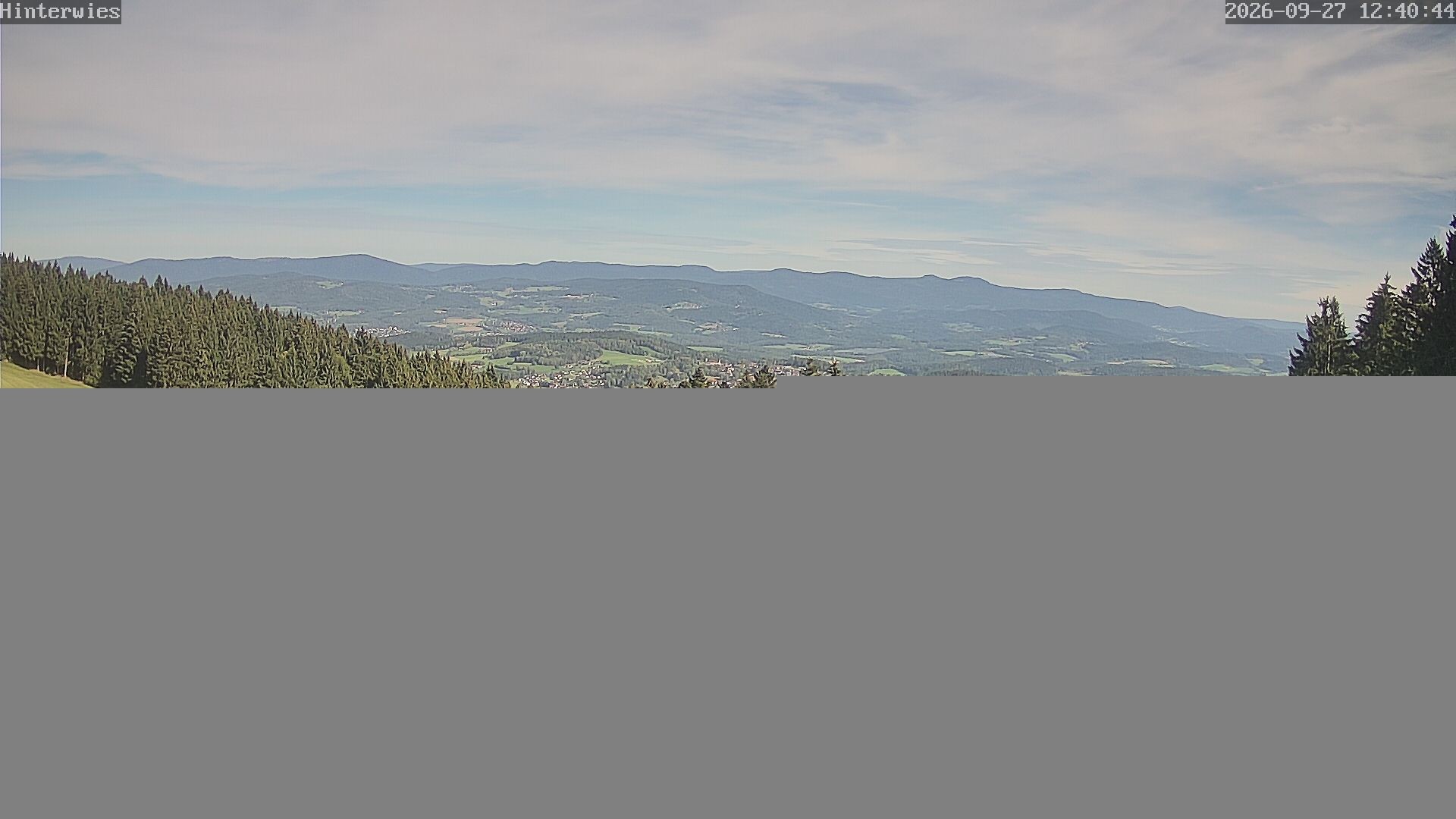 Archiv Foto Webcam Wetterstation Sankt Englmar-Hinterwies