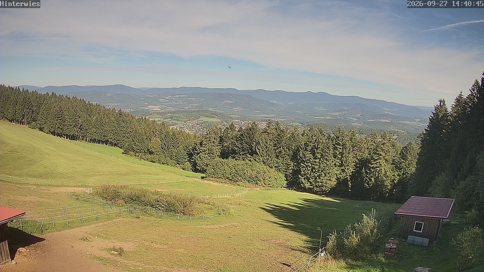Archiv Foto Webcam Wetterstation Sankt Englmar-Hinterwies