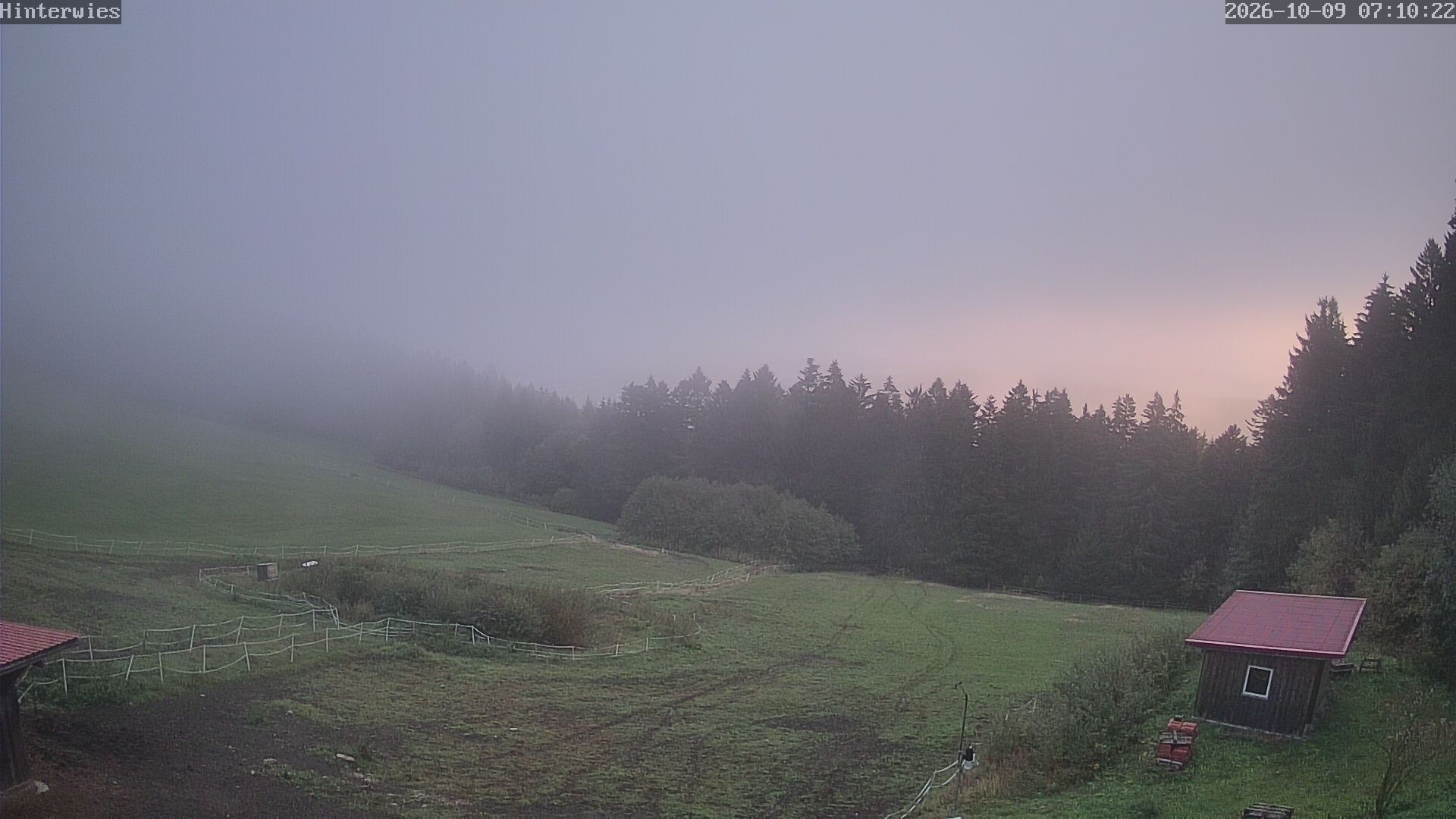 Archiv Foto Webcam Wetterstation Sankt Englmar-Hinterwies