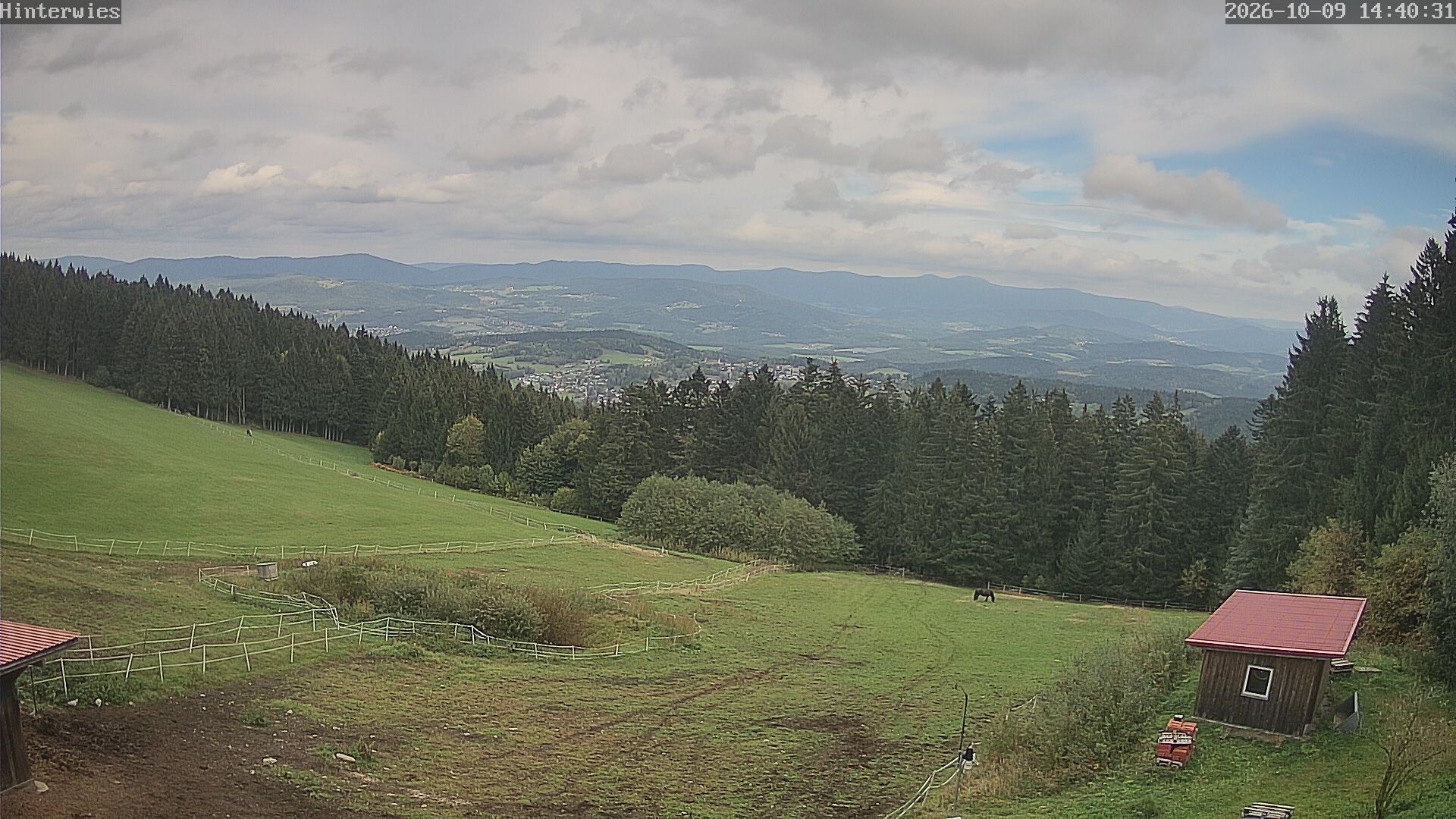 Archiv Foto Webcam Wetterstation Sankt Englmar-Hinterwies