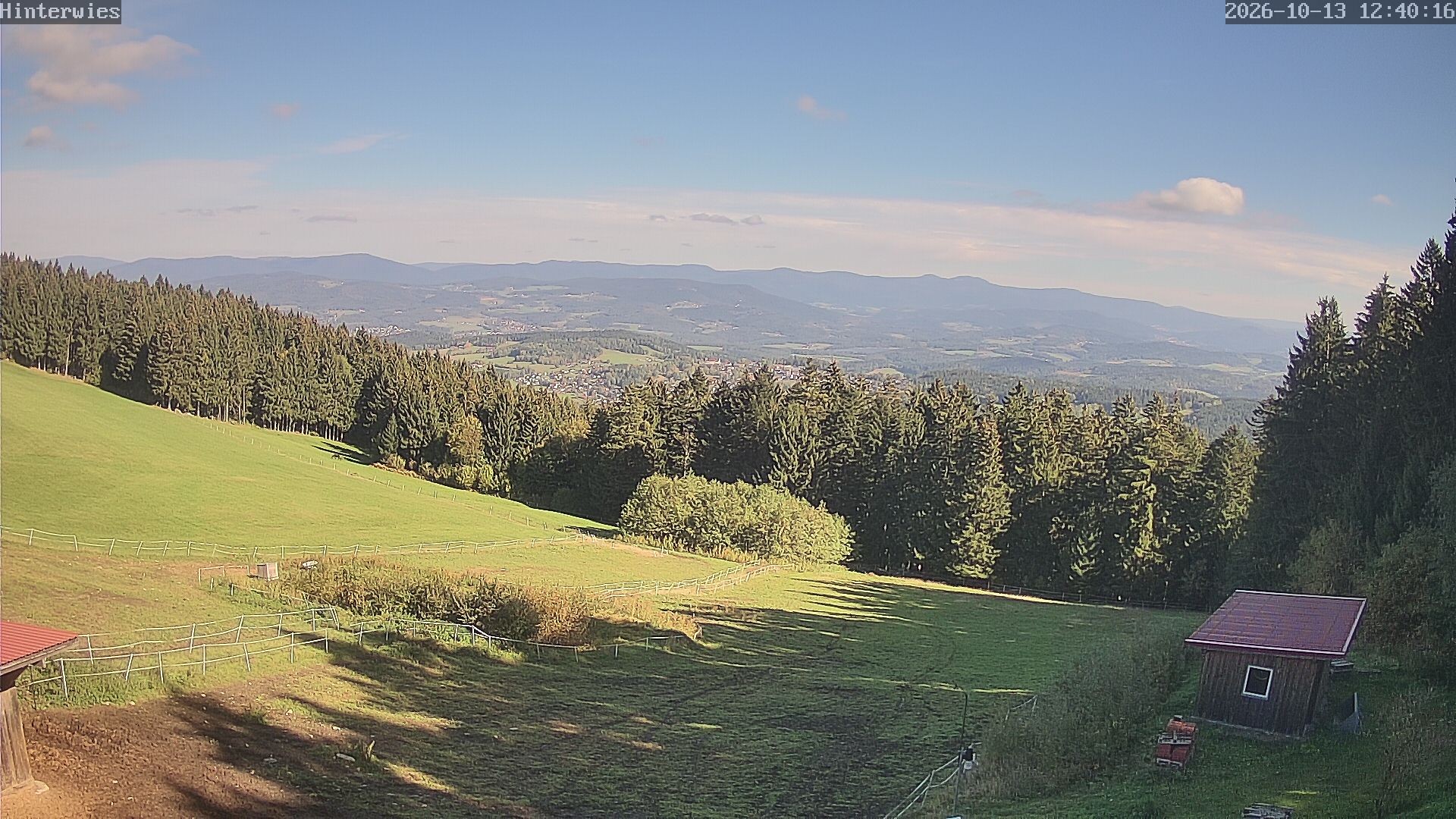 Archiv Foto Webcam Wetterstation Sankt Englmar-Hinterwies