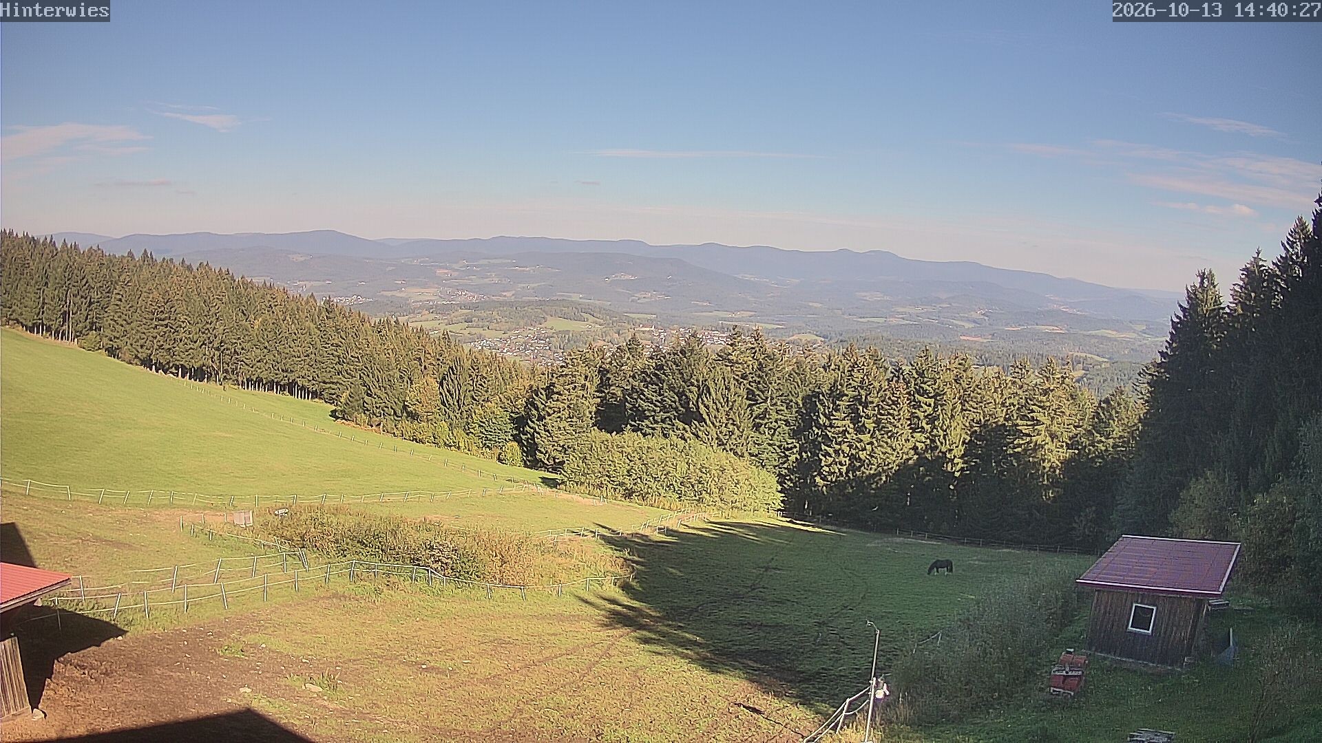 Archiv Foto Webcam Wetterstation Sankt Englmar-Hinterwies