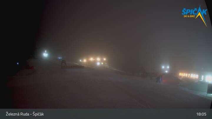 Archiv Foto Webcam Zelezna Ruda - Talstation Spicak