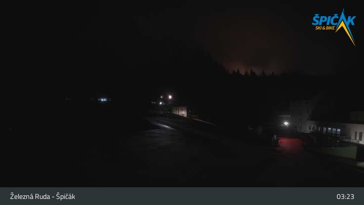 Archiv Foto Webcam Zelezna Ruda - Talstation Spicak