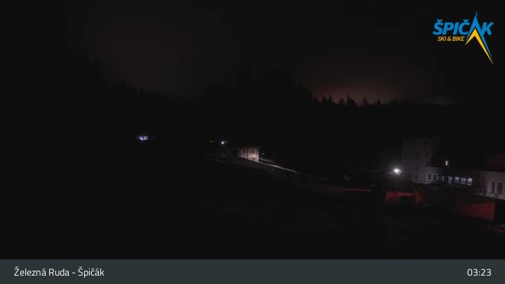 Archived image Webcam Zelezna Ruda - Base station Spicak