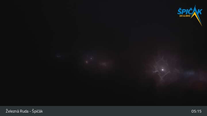 Archiv Foto Webcam Zelezna Ruda - Talstation Spicak