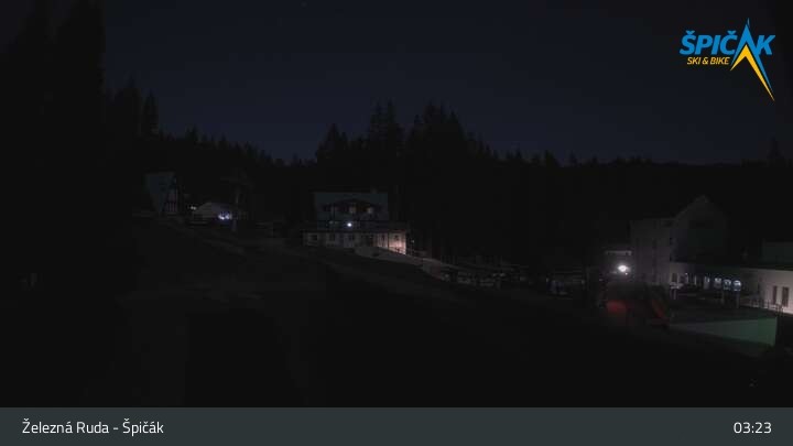 Archiv Foto Webcam Zelezna Ruda - Talstation Spicak
