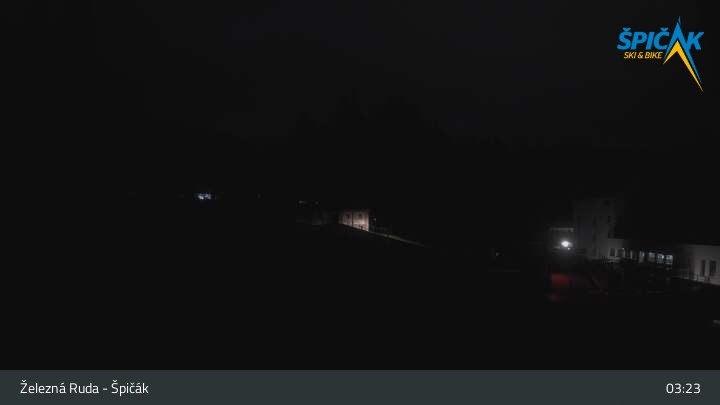 Archiv Foto Webcam Zelezna Ruda - Talstation Spicak
