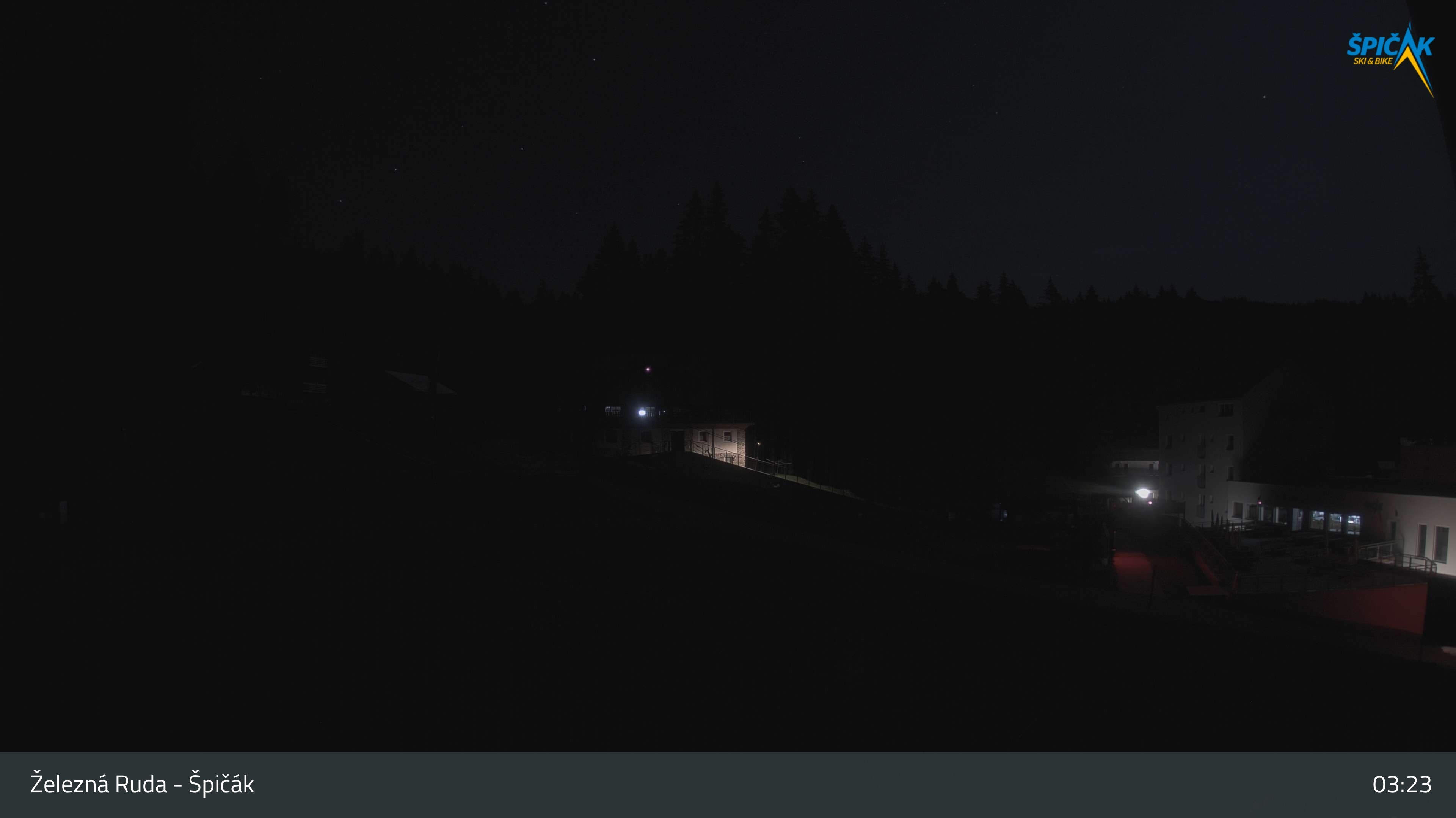 Archiv Foto Webcam Zelezna Ruda - Talstation Spicak