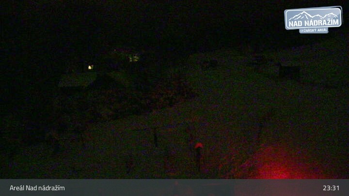 Archiv Foto Webcam Zelezna Ruda - Nad Nadrazim Skilifte