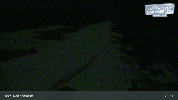 Archived image Webcam Zelezna Ruda - Nad Nadrazim ski lifts