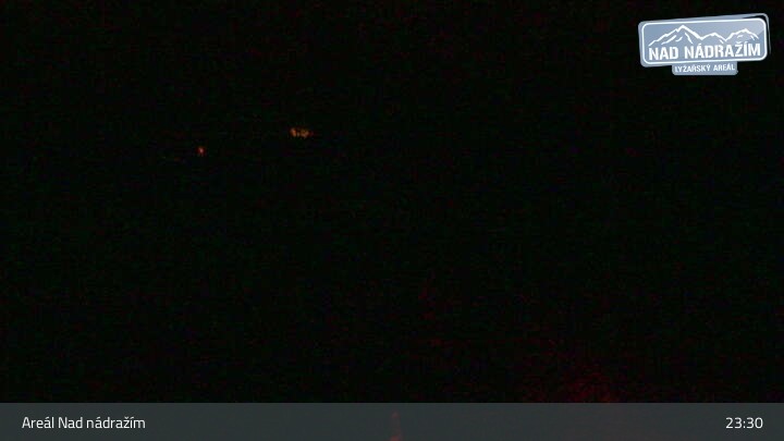 Archived image Webcam Zelezna Ruda - Nad Nadrazim ski lifts