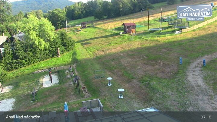 Archiv Foto Webcam Zelezna Ruda - Nad Nadrazim Skilifte