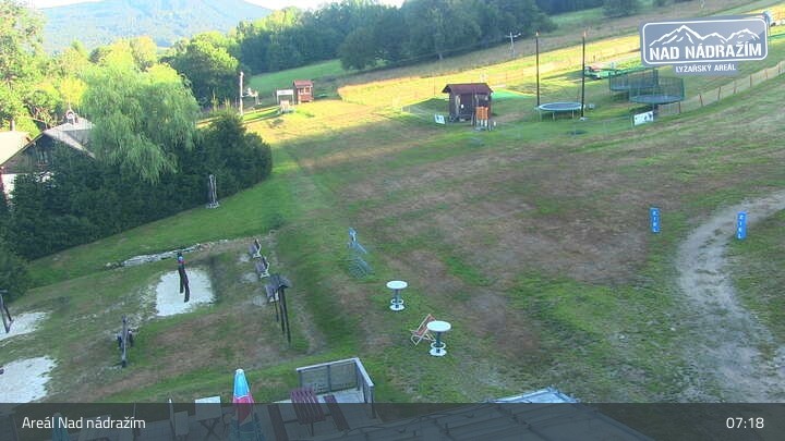 Archiv Foto Webcam Zelezna Ruda - Nad Nadrazim Skilifte