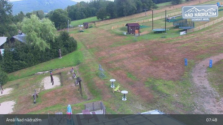 Archiv Foto Webcam Zelezna Ruda - Nad Nadrazim Skilifte