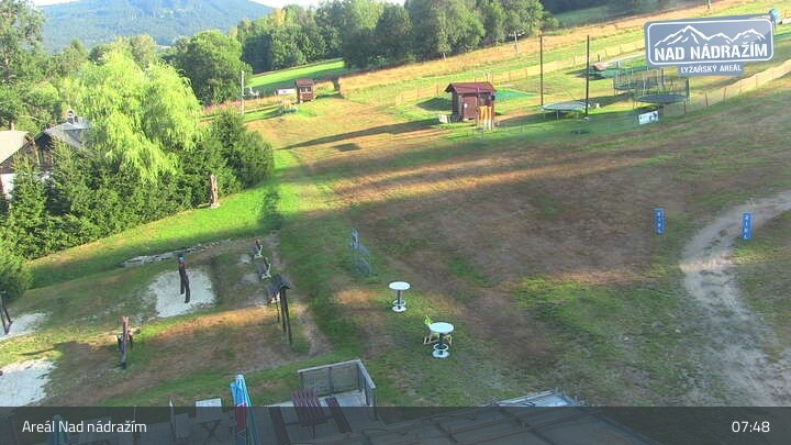 Archiv Foto Webcam Zelezna Ruda - Nad Nadrazim Skilifte