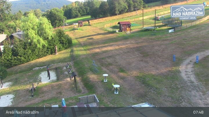 Archiv Foto Webcam Zelezna Ruda - Nad Nadrazim Skilifte