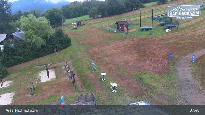 Archiv Foto Webcam Zelezna Ruda - Nad Nadrazim Skilifte
